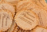 Branded wafer disc