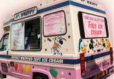 Promotional Ice Cream Vans - Window Space Branding